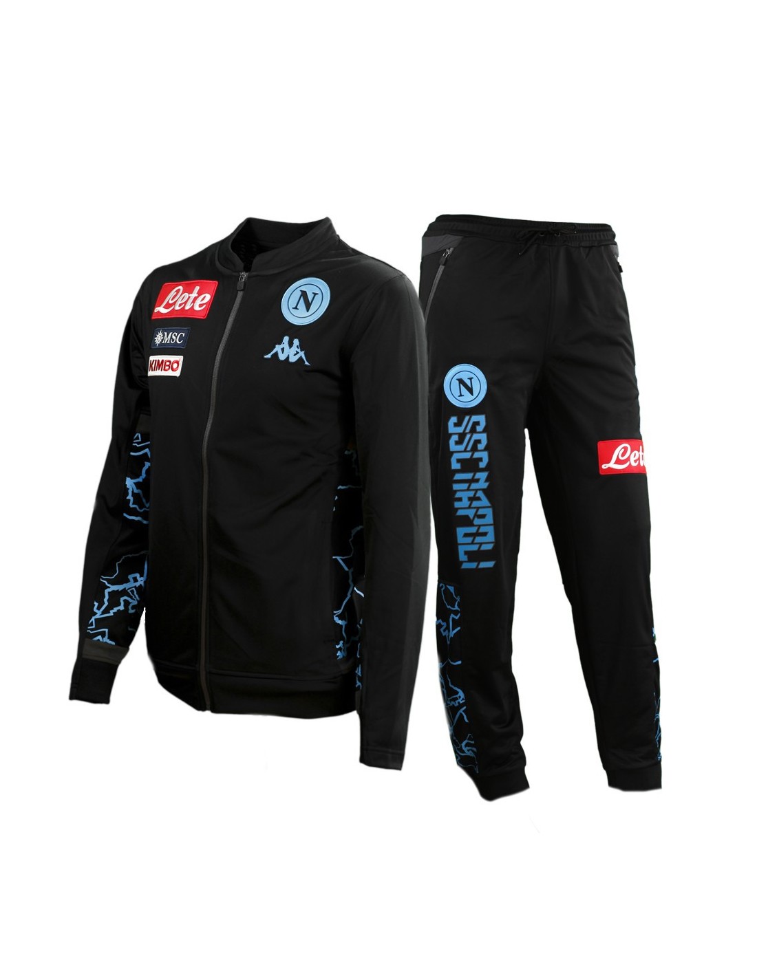 SSC NAPOLI ACETATE CAMO DISTRICT TRACKSUIT FOR KIDS 19 20