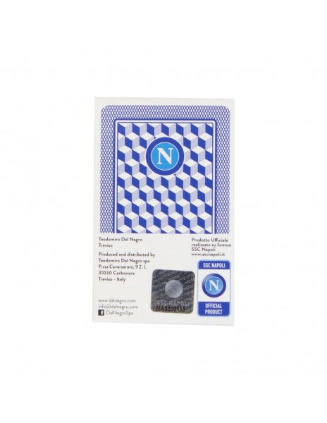 Napoletane SSC Napoli 014025, plastificate 