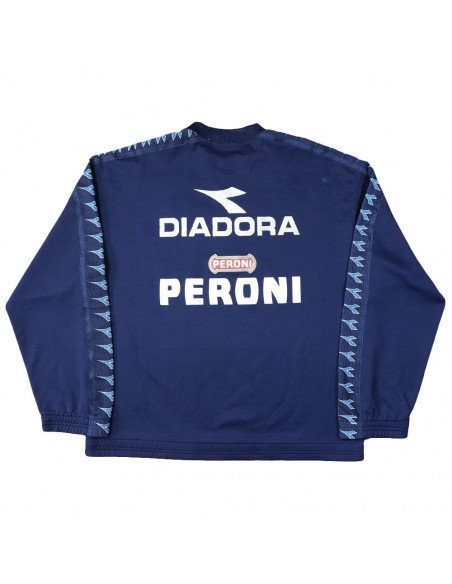 FELPA NAPOLI DIADORA BLU 2000/01 J.L.VIDIGAL