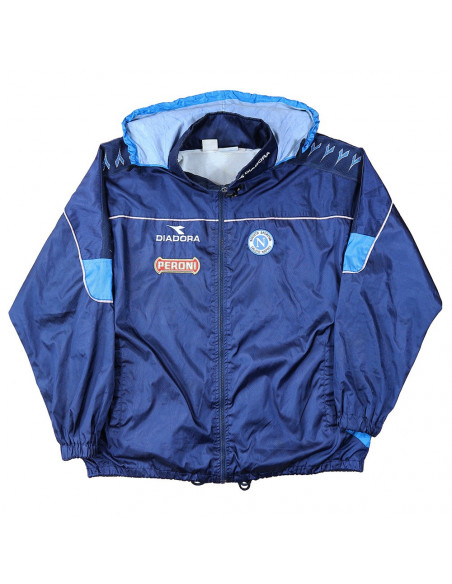 2000 BLUE DIADORA NAPOLI RAIN JACKET