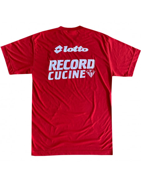 MAGLIA ALLENAMENTO LOTTO RECORD CUCINE ROSSA MC