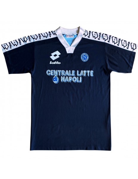 TRAINING JERSEY NAPOLI LOTTO 1996/1997 CENTRALE DEL LATTE