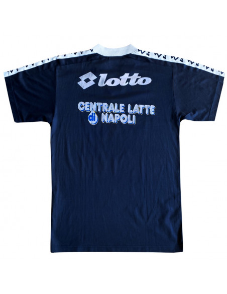 TRAINING JERSEY NAPOLI LOTTO 1996/1997 CENTRALE DEL LATTE