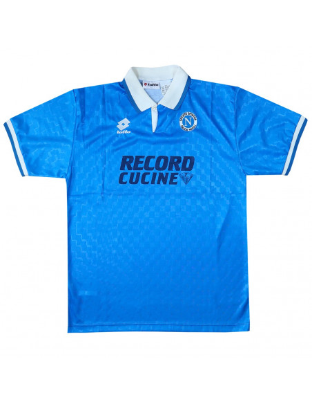 NAPOLI JERSEY BLUE LOTTO 1995/1996 N4