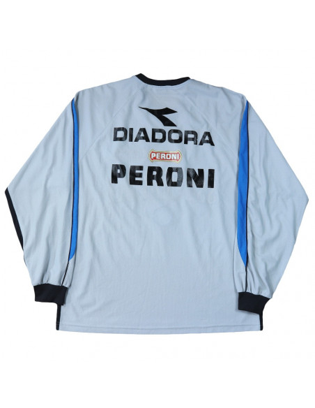 2000/2001 WHITE DIADORA NAPOLI LS SHIRT