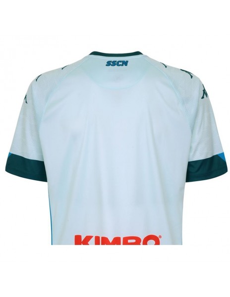 ssc napoli, Maglia Gara Away 2020/21 Unisex – Adulto, Giaccio-Verde, M :  : Moda