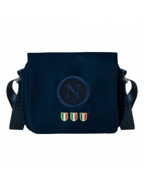 Borsello scudetto SSC Napoli Blu