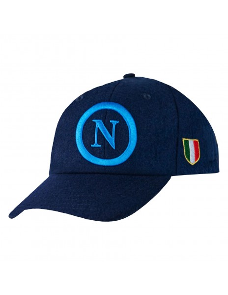 SSC Napoli blue felt baseball hat...