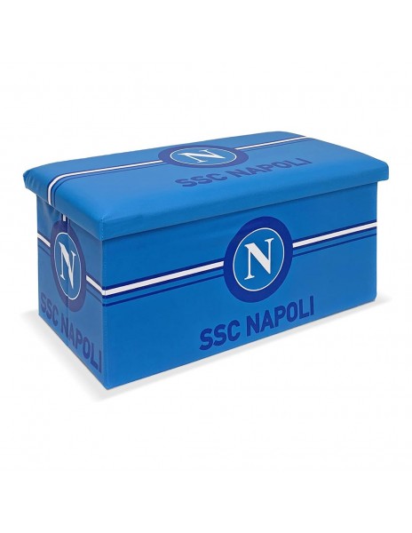 Panca rettangolare pouf ssc napoli...