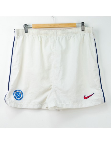 1997/1998 Napoli Nike White Shorts