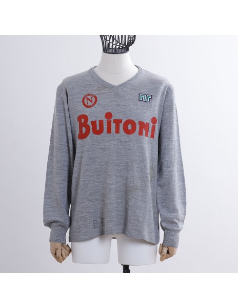 TRAINING NAPOLI JERSEY  BUITONI GREY...