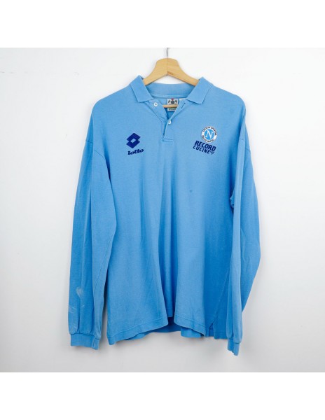 1995/1996 SSC Napoli polo shirt LS