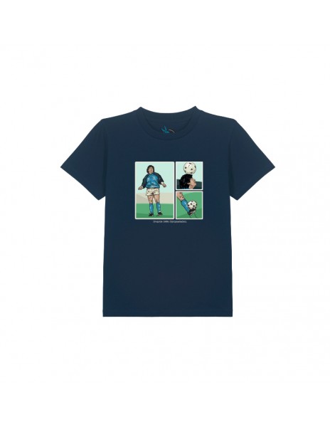 T-Shirt Napoli Maradona Blu Kids