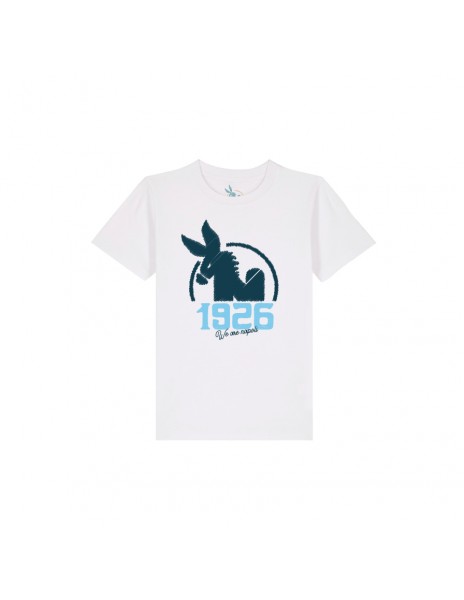 White WeNapoli logo kids T-Shirt