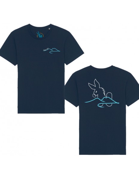 T-Shirt Napoli Vesuvio Blu Kids