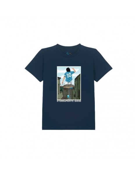 Napoli Diego kids blue t-shirts