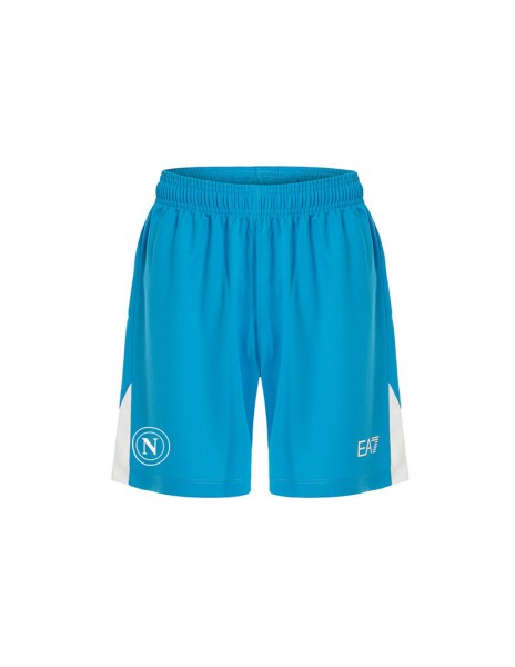 Napoli ea7 blue shorts 2023/2024