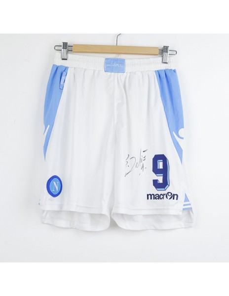 2013/2014 Napoli Macron Home Shorts N9