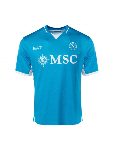 Napoli EA7 Home Jersey Replica Lukaku...