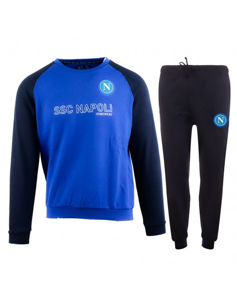 SSC Napoli Royal Blue Crew Neck...