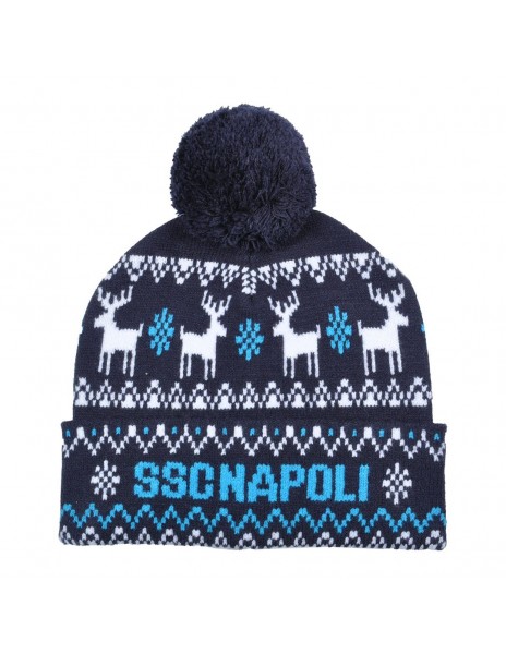 SSC Napoli Christmas Wool Hat with...