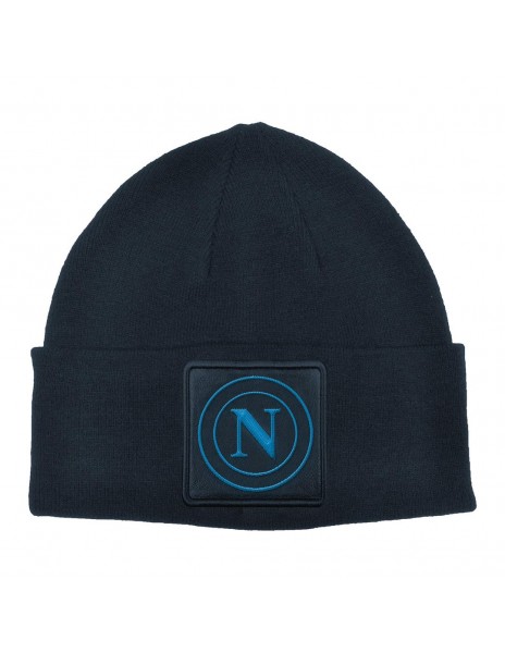 SSC Napoli Wool Hat with Blue Square...