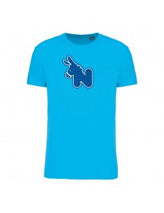 T-shirt azzurra Napoli Ciuccio