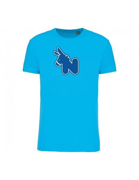 T-shirt azzurra Napoli Ciuccio