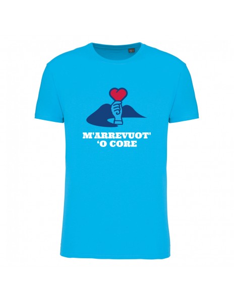 T-Shirt M'ARREVUOT' 'O CORE Azzurra