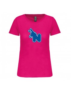 T-shirt donna fucsia Napoli...